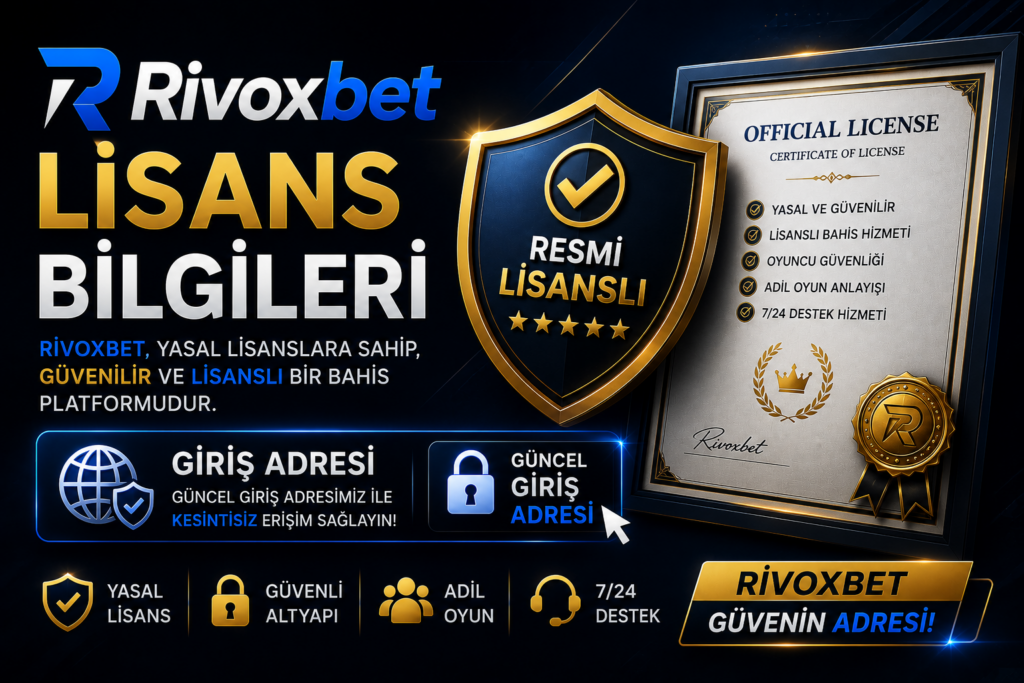 Rivoxbet Lisans Bilgileri 1 Rivoxbet Lisans Bilgileri