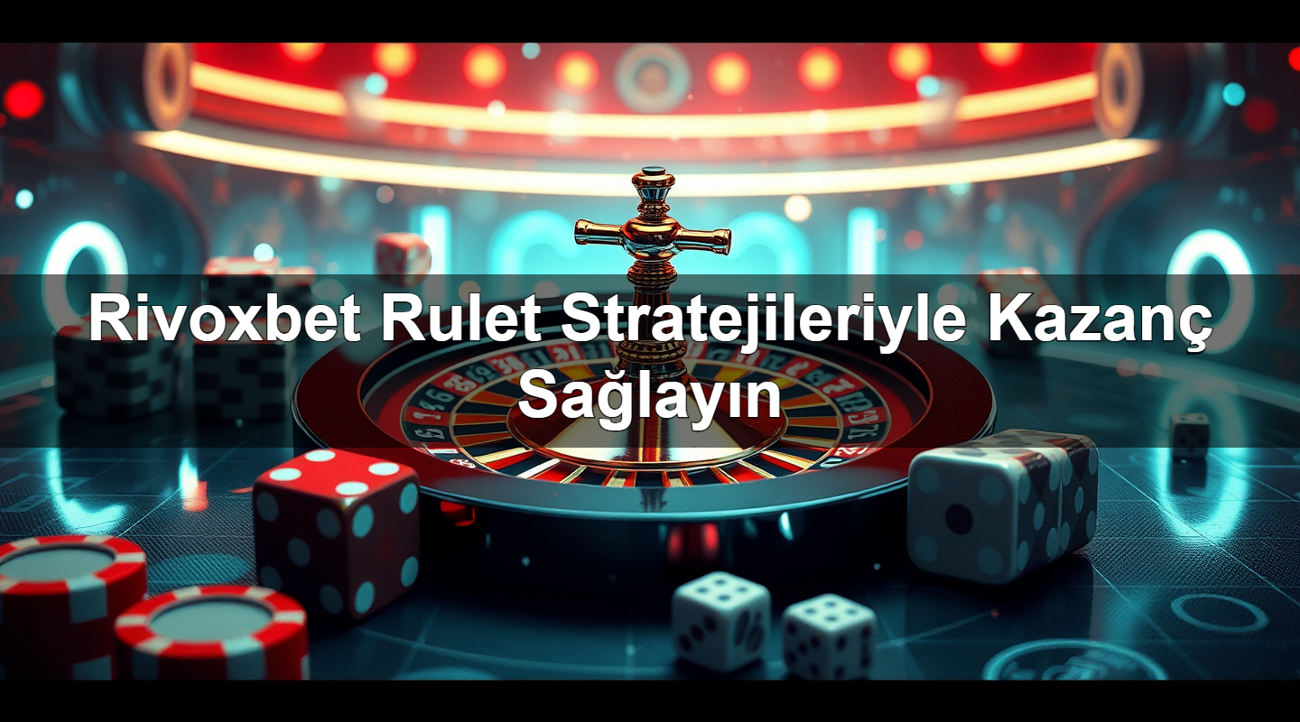Rivoxbet Rulet Stratejileriyle Kazanç Sağlayın 2 Rivoxbet Rulet Stratejileriyle Kazanç Sağlayın